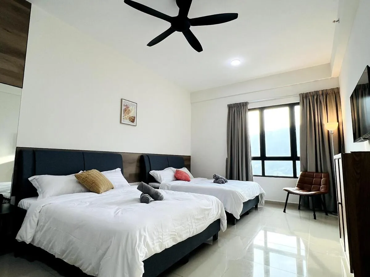 Studio 2Bed4Pax Kekloksi View Ayer Itam