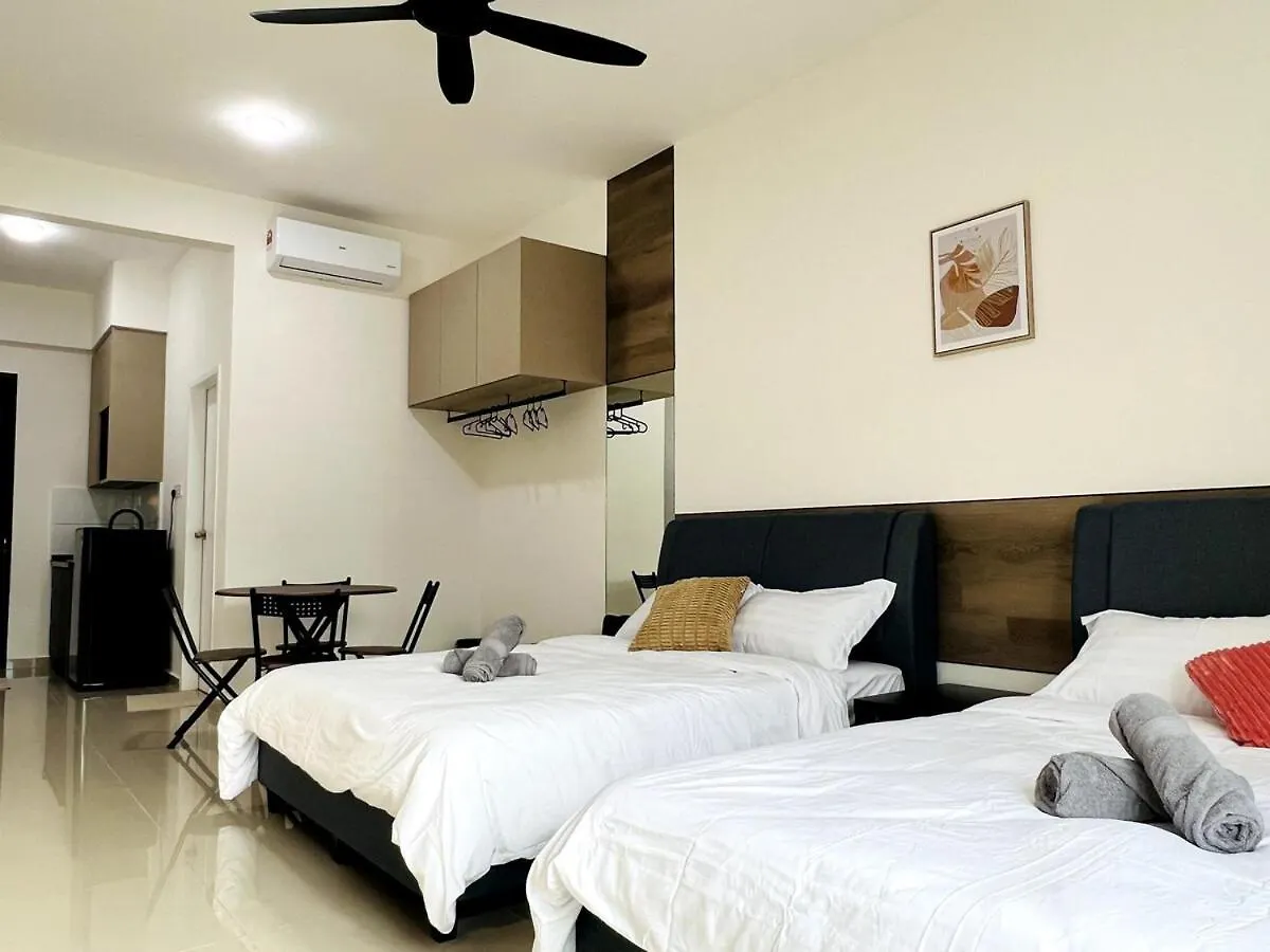 아파트 Studio 2Bed4Pax Kekloksi View Ayer Itam 말레이시아