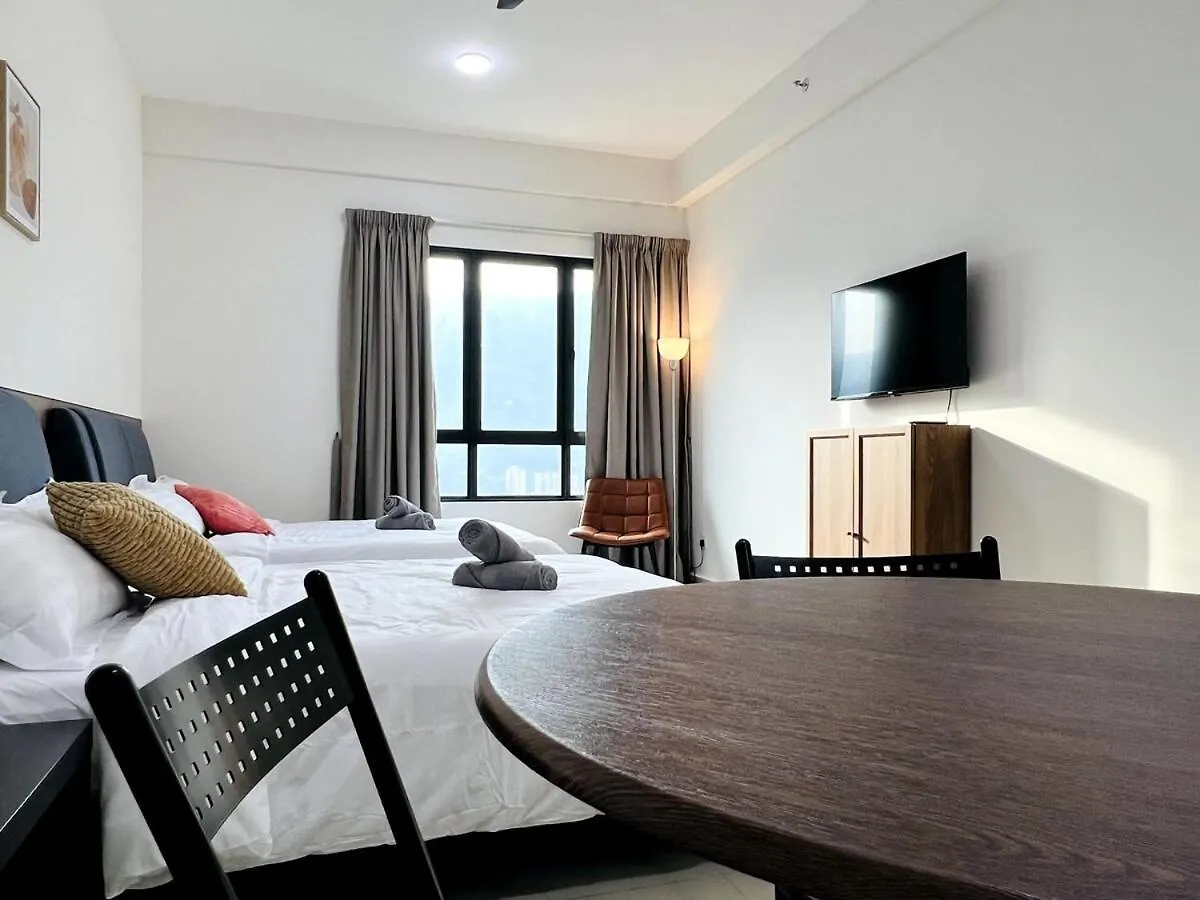 아파트 Studio 2Bed4Pax Kekloksi View Ayer Itam